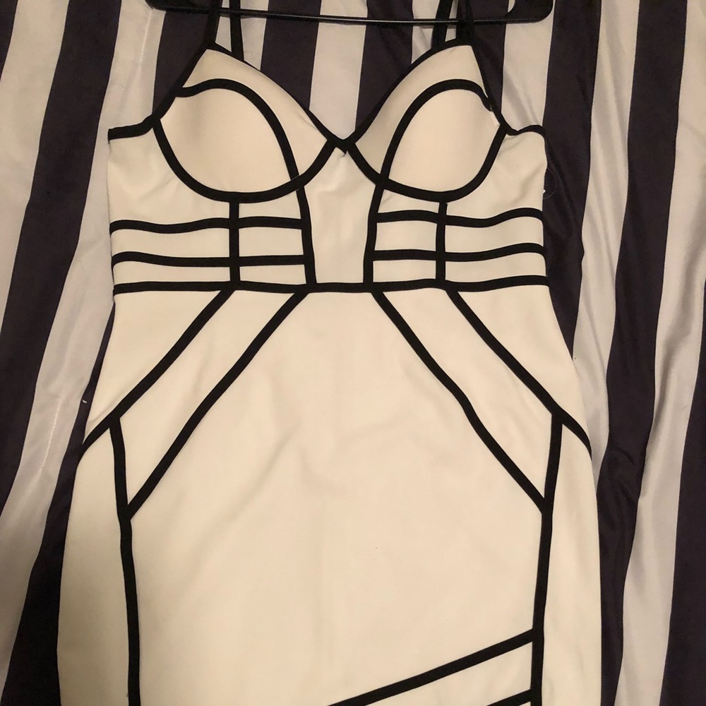 Black and White dress